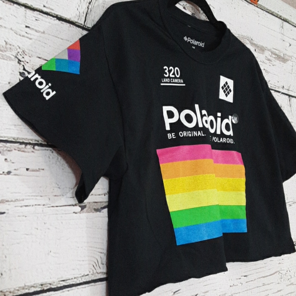 NWOT - Polaroid Crop Top - Picture 2 of 8